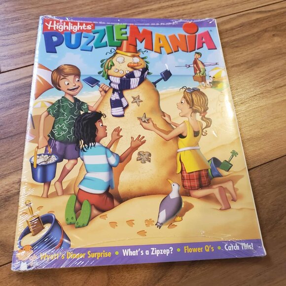 Highlights Puzzlemania Magazine  7 Piece Lot (Ages 6–12) - Picture 3 of 8